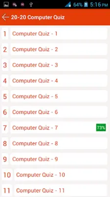 Computer Tests android App screenshot 8